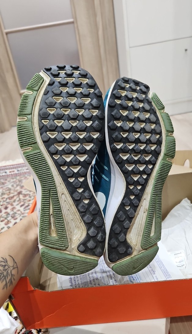 nike mavi koşu ayakkabısı - Görsel 2