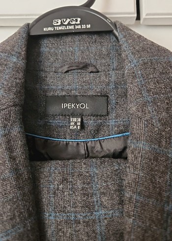 Gri Kadın Blazer Takım - Görsel 3