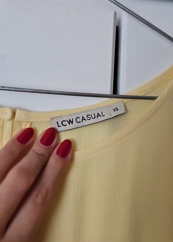 Sarı Kolsuz Normal Boy Kadın Bluz - Görsel 2