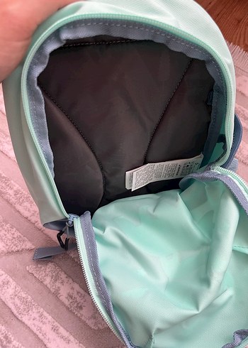 Turkuaz Baskılı Fermuarlı Çocuk Sırt Çantası - Görsel 3