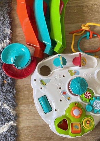 Eğitici Çok Renkli Aktivite Oyun Masası - Görsel 3