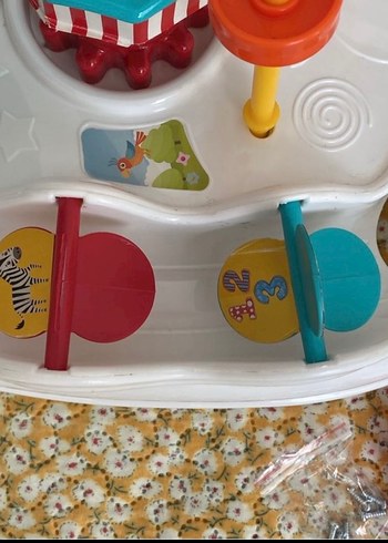 Eğitici Çok Renkli Aktivite Oyun Masası - Görsel 5