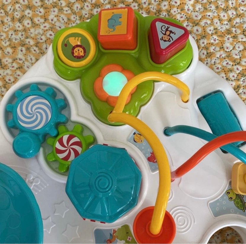 Eğitici Çok Renkli Aktivite Oyun Masası - Görsel 4