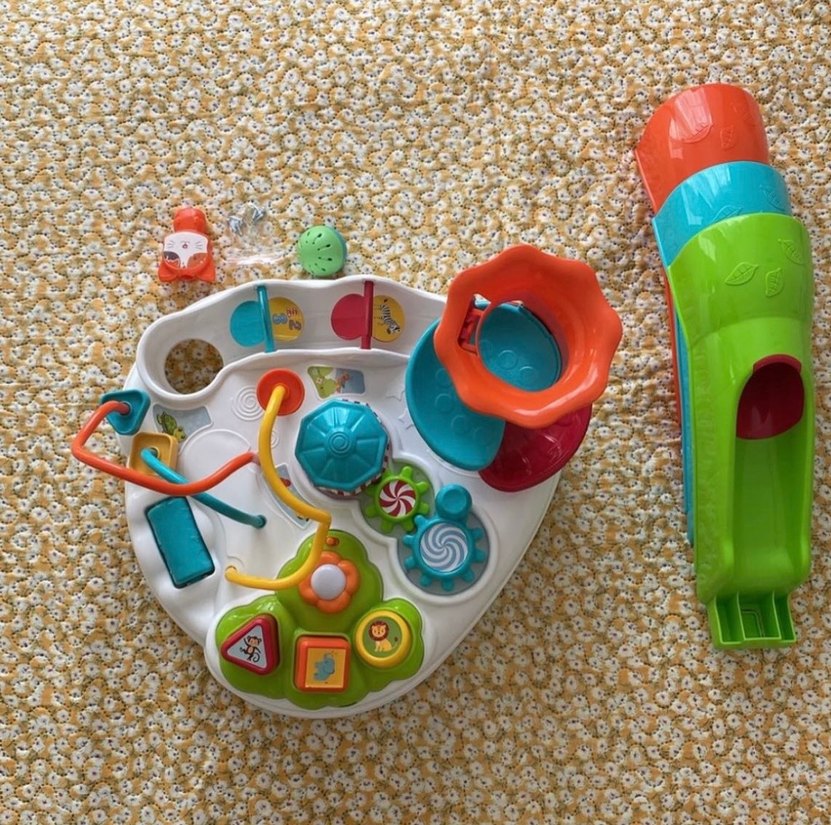 Eğitici Çok Renkli Aktivite Oyun Masası - Görsel 2