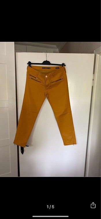 Zara mumlu pantolon
