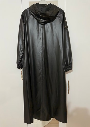 Uzun deri yağmurluk - Görsel 2