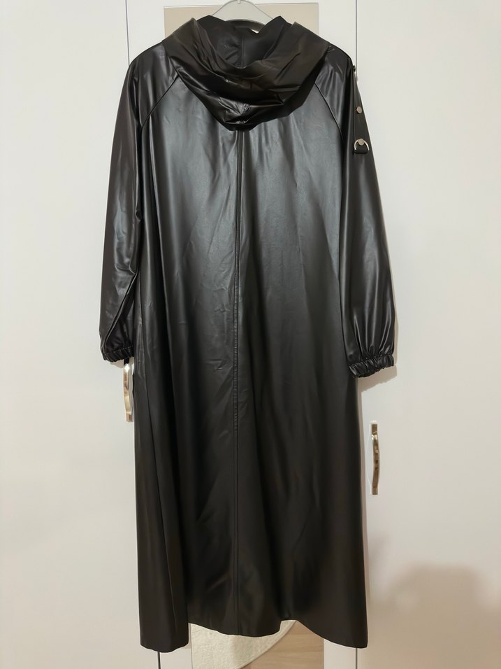 Uzun deri yağmurluk - Görsel 2