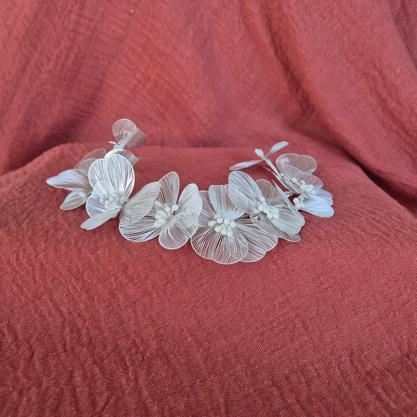 Gelin tacı saç aksesuarı - Görsel 3