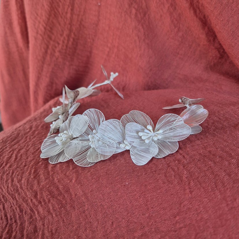 Gelin tacı saç aksesuarı - Görsel 2