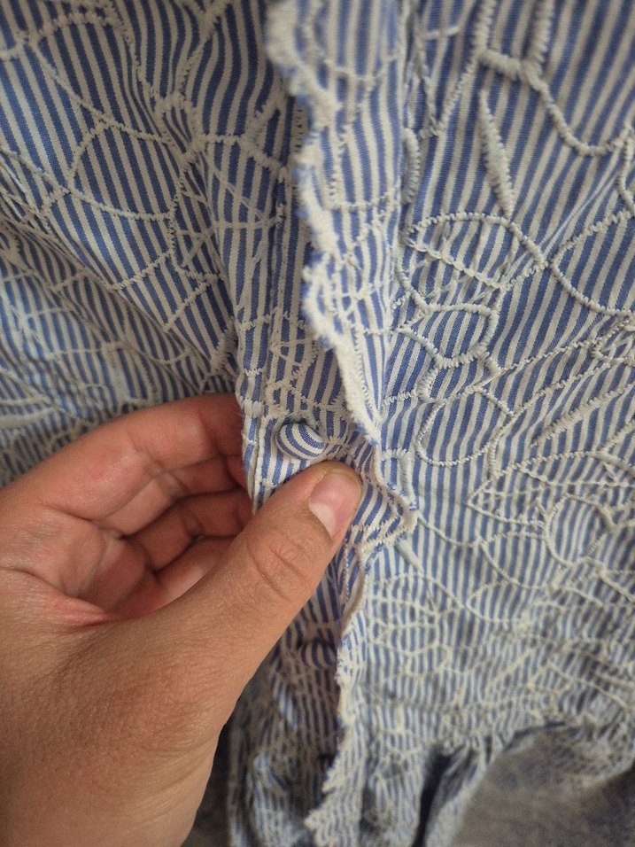 Desenli Midi Elbise - Görsel 4