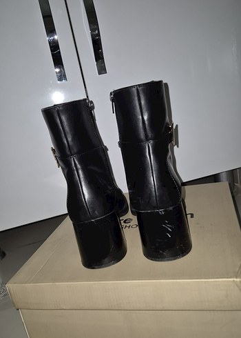 Pierre Cardin Siyah Kadın Deri Bot - Görsel 5