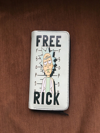 American Retro Rick And Morty Cüzdan