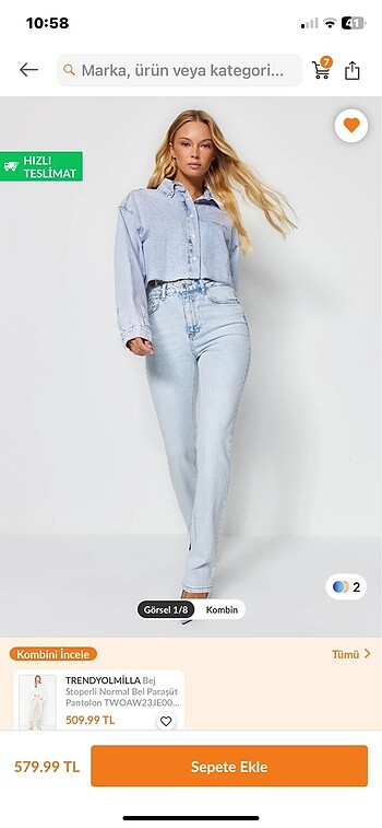 Trendyol & Milla TRENDYOLMİLLA FLARE JEAN