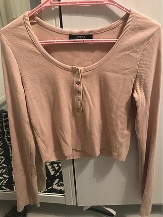 Bershka Bej Crop