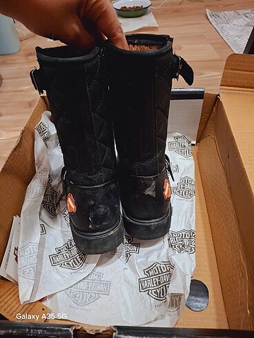 29 Beden siyah Renk Harley kız botu
