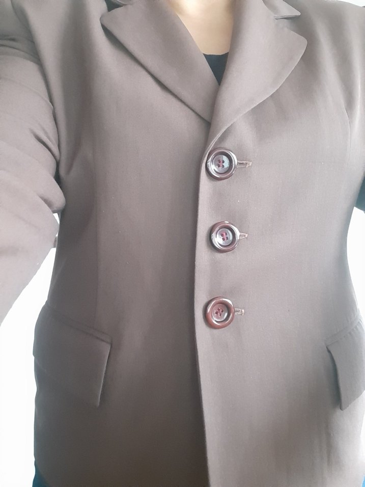 Şıklık ve Rahatlık: Vizon Kahverengi Kadın Blazer — görsel 14/16