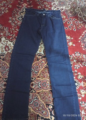 Diğer Koyu Mavi Denim Jean
