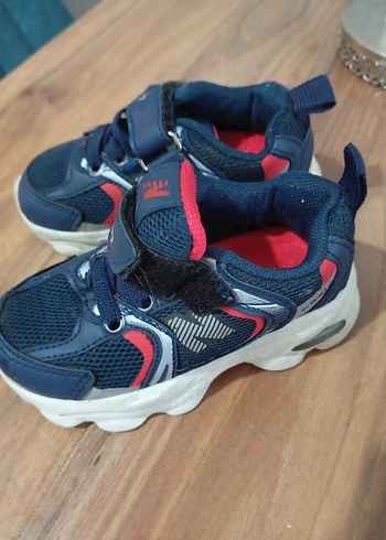 22 Beden Erkek Çocuk Renkli Mavi Sneaker 22 num