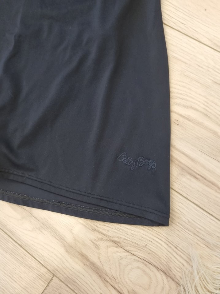 Drapeli Siyah Mini Kadın Mayo - Görsel 5