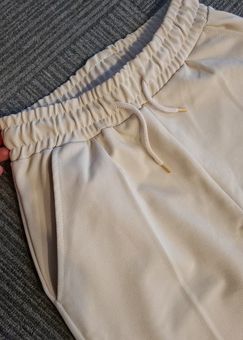 Oysho krem rengi Kadın Rahat Kesim Eşofman Altı