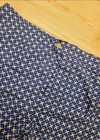 Düğmeli Mavi Mini Erkek Deniz Şortu - Görsel 6