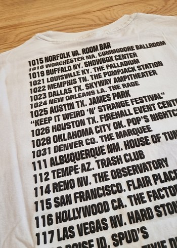 Baskılı Beyaz Erkek Tişört - Görsel 4