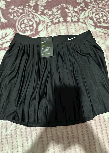 Nike Siyah Pliseli Midi Etek - Görsel 2