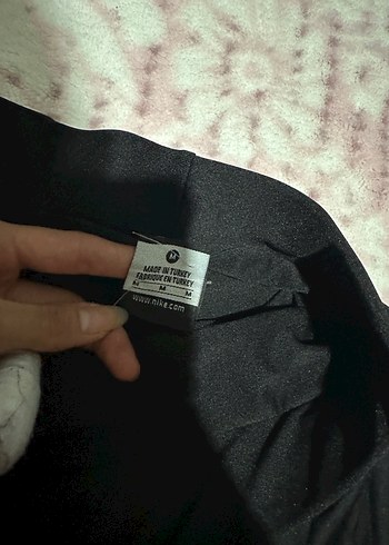 Nike Siyah Pliseli Midi Etek - Görsel 7