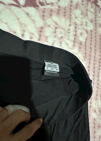 Nike Siyah Pliseli Midi Etek - Görsel 6