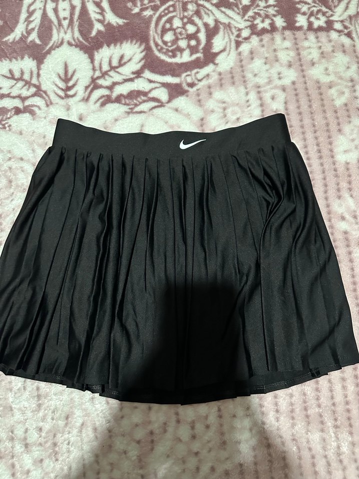 Nike Siyah Pliseli Midi Etek - Görsel 5