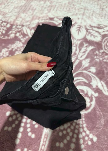 Siyah mom jean - Görsel 2