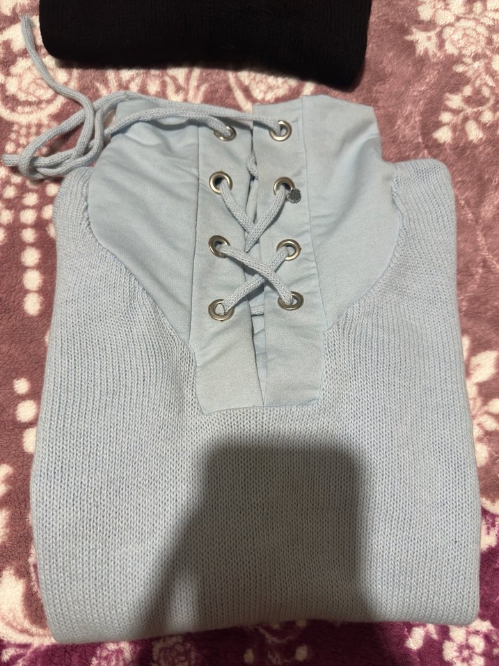 Bebe mavisi kazak - Görsel 3