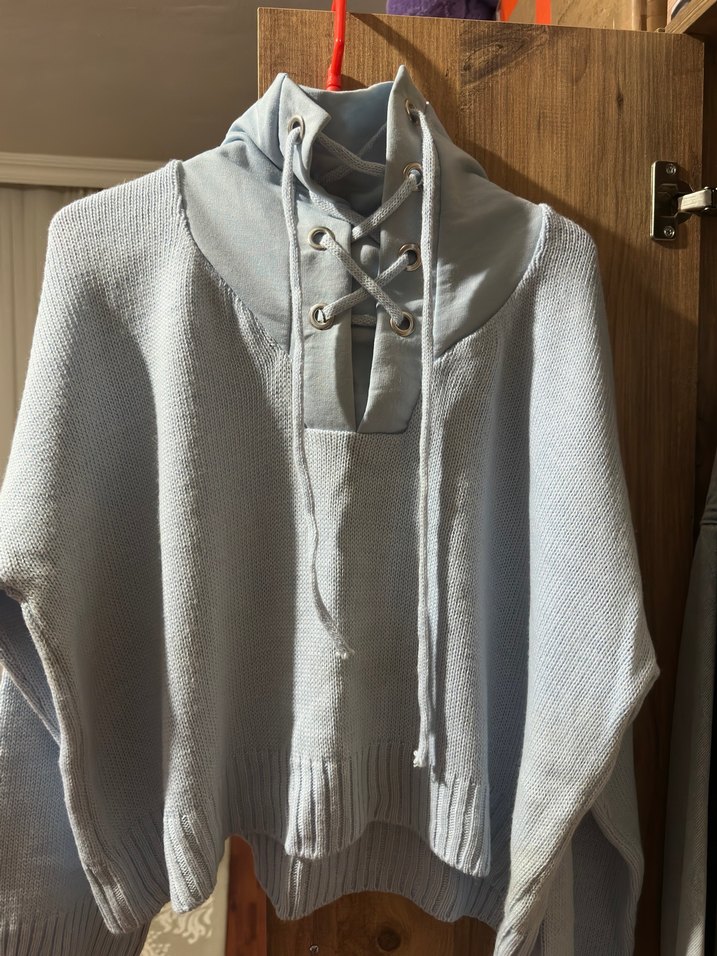 Bebe mavisi kazak - Görsel 2