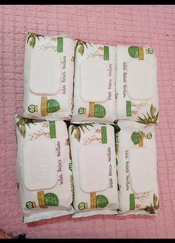 Baby turco ıslak mendil 6 paket 