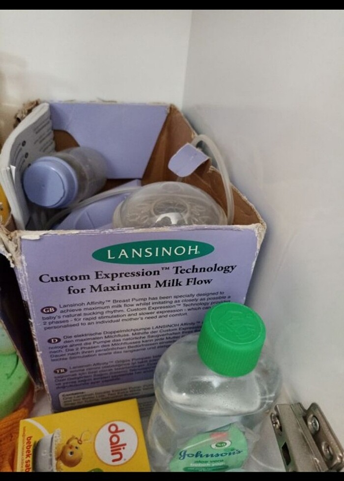 Lansinoh çift pompa süt sağma makinesi - Görsel 3