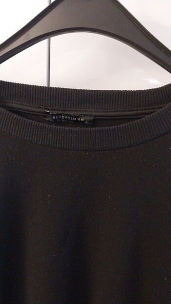 l/xl Beden siyah Renk Oversize sweatshirt