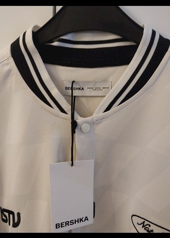 Düğmeli Beyaz Erkek Spor Tişörtü - Görsel 2