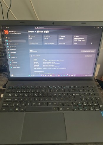 Casper Nirvana Laptop Casper Nirvana C370 - Görsel 5
