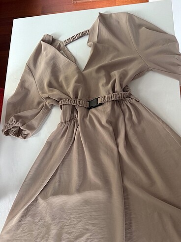 Polo garage kemer detaylı elbise - Görsel 2