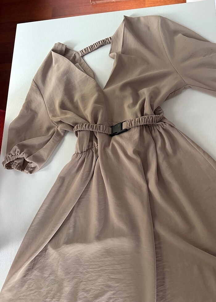 Polo garage kemer detaylı elbise - Görsel 2