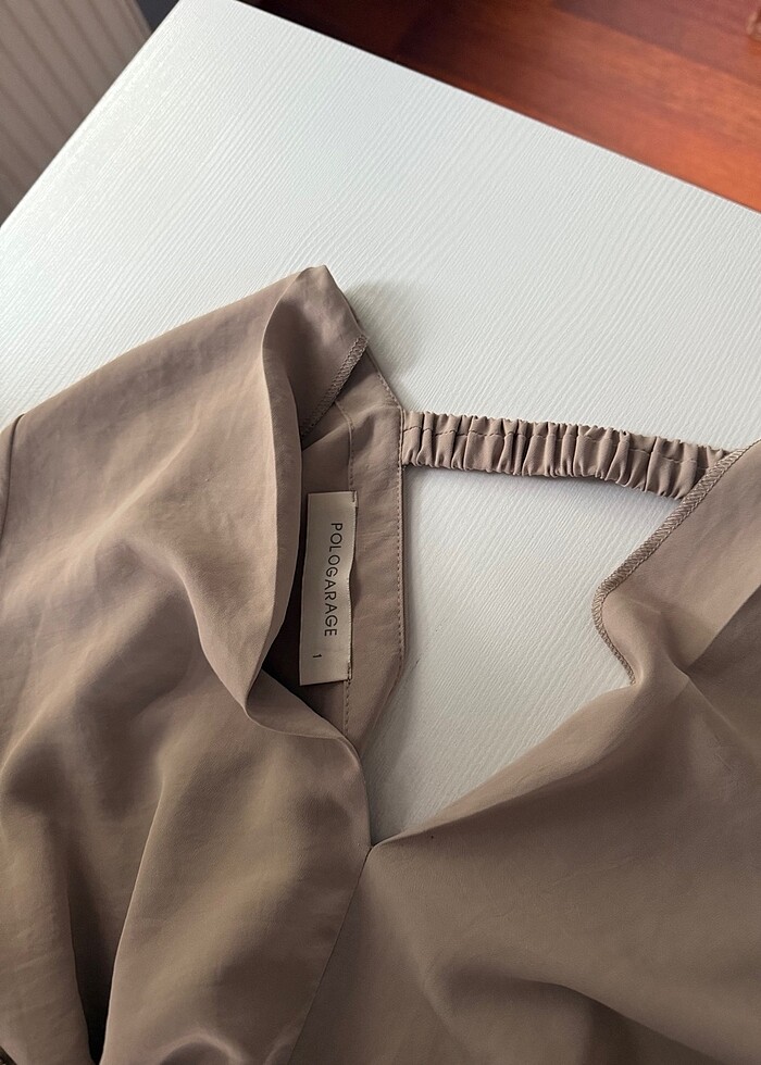 Polo garage kemer detaylı elbise - Görsel 3