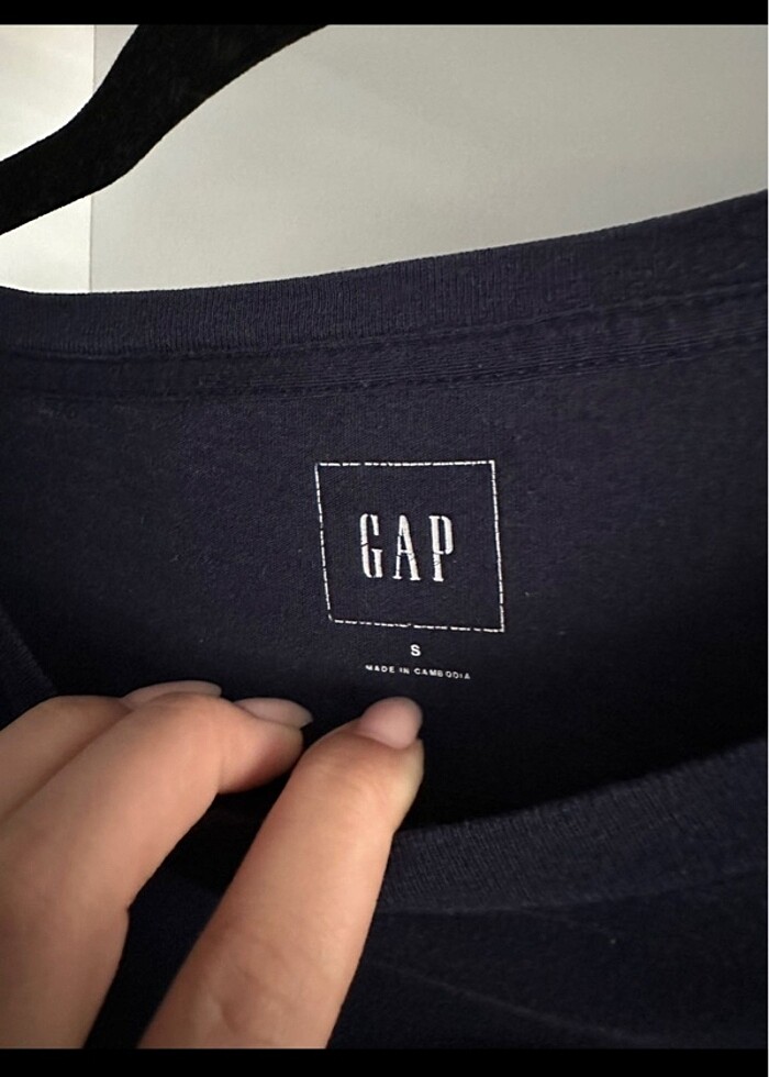 GAP lacivert Tshirt - Görsel 4