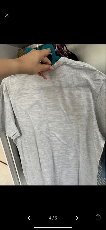 Lacoste yazılı tshirt - Görsel 4