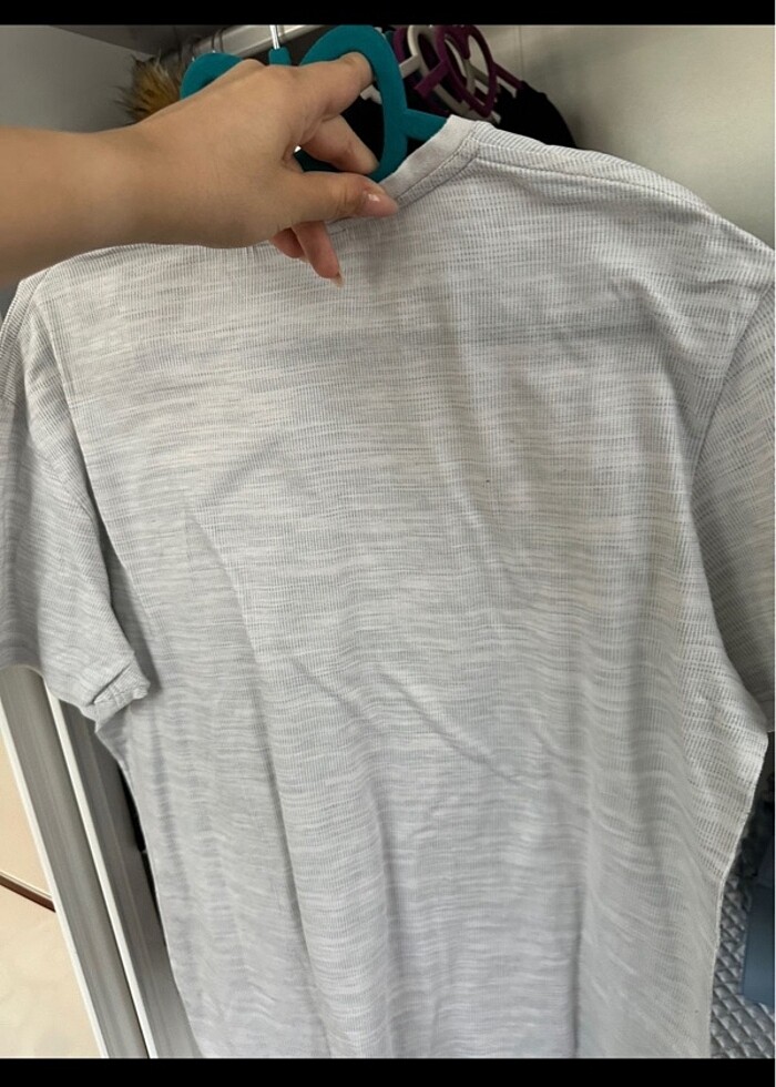 Lacoste yazılı tshirt - Görsel 4