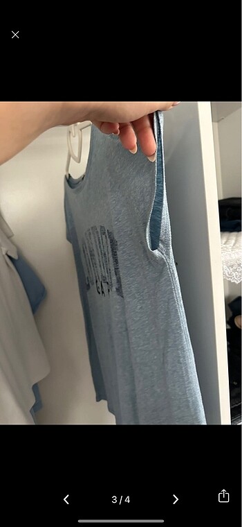 m Beden Mavi GAP Yumuşak tshirt