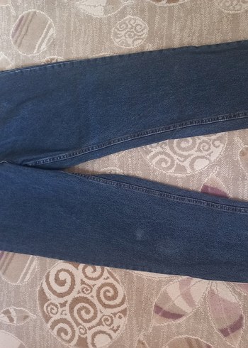 Diğer Koyu Mavi Dar Kesim Denim Jean