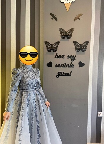 Diğer Tesettür Nişan Elbisesi