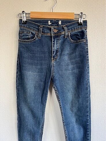 xs Beden Koyu Renk Skinny Jean