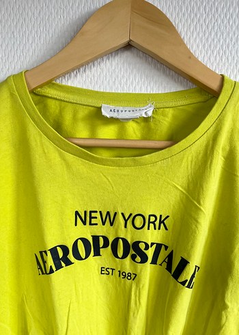 m Beden Aeropostale Sarı Kısa Tshirt