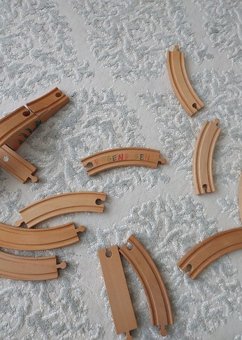Beden Brio Ahşap Oyuncak Tren Rayı